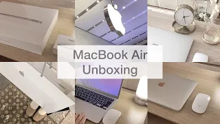 〔Vlog〕ボーナス入った日に爆速でMacBook Airを買いに行く日🎶MacBook Air Unboxing~🖤