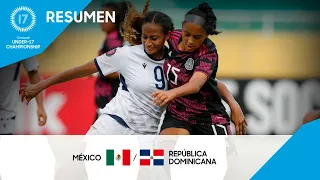 Campeonato Femenino Sub-17 de la Concacaf 2022 Resumen | México vs República Dominicana