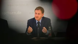 Sachsens Ministerpräsident Kretschmer verurteilt Ausschreitungen scharf