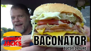 Hungry Jacks Baconator Bacon Deluxe Review