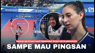 Tak Salah MENGAGUMI MEGA !!  Reaksi Brittany Abercrombie Usai Hadapi Langsung Spike Keras Megawati