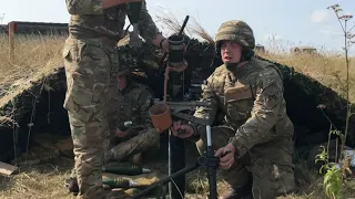 British Army 81mm Mortar