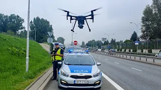 POLICYJNY DRON W AKCJI! Instant karma, wypadki i kolizje na skrzyżowaniu DK51.