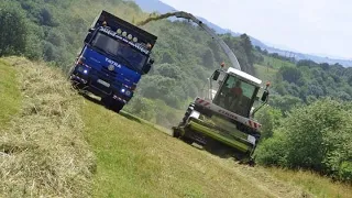 Senáže v kopcoch || Claas Jaguar 870, Tatra, Zetor, New Holland, John Deree, Case IH || 2021