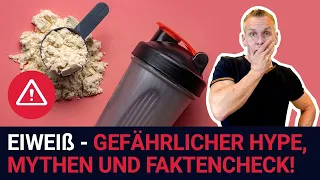 Eiweiß - gefährlicher Hype, Mythen und Faktencheck!