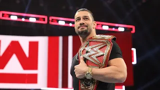 ROMAN REIGNS RELINQUISHES THE UNIVERSAL TITLE TO BATTLE HIS RETURNING LEUKEMIA FULL SEGMENT WWE RAW