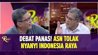 Panas! Budiman Sudjatmiko Debat Rocky Gerung Soal ASN Tolak Nyanyi Indonesia Raya