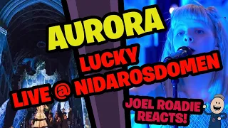 AURORA - Lucky (Live at Nidarosdomen) - Roadie Reacts