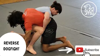 Octopus Guard Side Control | Reverse Dog Fight Thigh Clamp