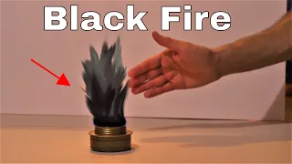 Amazing Experiment Actually Makes Black Fire! The Shadow Fire Experiment