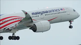 Go-around Malaysia Airlines Airbus A350-900 9M-MAG Landing at Narita 16L | NRT/RJAA