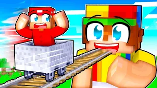 Minecraft Cart Ride Into JOHNNY!