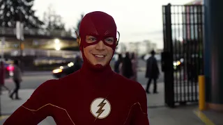 The Flash Powers and Fight Scenes 8x02