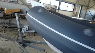 Ανακατασκευή φουσκωτό σκάφος 4.35