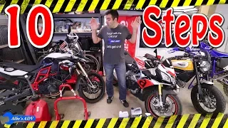 10 steps to winterize your motorcycle