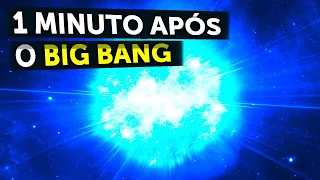 Como Ficou o Universo Apenas 1 Minuto Após o Big Bang