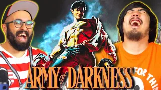 *ARMY OF DARKNESS* was total insanity (First time watching reaction)