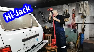 Реечный домкрат Хай Джек (Hi Jack) для  моей НИВЫ