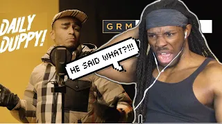 AMERICAN REACTS TO UNKNOWN P - DAILY DUPPY (UK RAP REACTION) [HILARIOUS BUT FIRE!!!!]