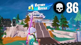 86 Elimination Solo vs Squads Wins Full Gameplay (Fortnite Chapter 4 Season 3)