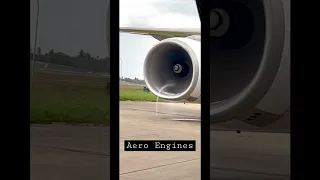 Aircraft Engine Full power on ground✈️ #planespotting # #aviationlovers #airbus #antonov #a330