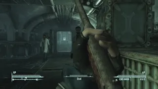 Can you kill Dad with the BB gun? (Fallout 3)