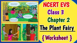 The Plant Fairy {Worksheet Solution } Class 3/ Chapter 2/ NCERT EVS/ extra question answer worksheet