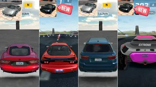 Old Removed Cars vs New Added Cars || Which is Better? || Extreme Car Driving Simulator!