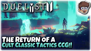 Return of a CULT CLASSIC Turn-Based Tactics CCG! | Let's Try: Duelyst 2