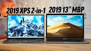 2019 XPS 13 2-in-1 vs 2019 13" MacBook Pro - Full Comparison!