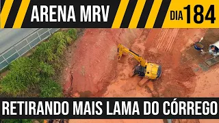 ARENA MRV VOLTARAM A RETIRAR LAMA DO CÓRREGO  - 20/10/2020