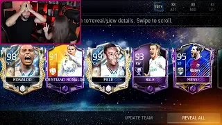 ЛУЧШИЕ ПАКИ ФИФЕРОВ в FIFA 18 MOBILE || RONALDO IN A PACK || MESSI IN A PACK || PELE IN A PACK