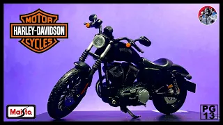 MAISTO | 2014 Harley Davidson Sportster 883 escala 1:12 | Review en Español