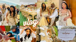 OUR MAHLABISO CELEBRATION + WELCOMING OF THE BRIDE|| South African YouTuber #traditionalwedding