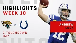 Andrew Luck Highlights vs. Jags