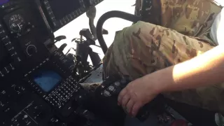 Inside a Chinook cockpit