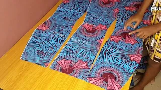 HOW TO CUT A PERFECT SIX PIECES GOWN/SKIRT FOR BEGINNERS IN 2021