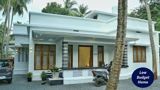 Eye catching budget single story home built for 15 lakh | Video tour