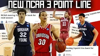 Will New NCAA 3 Point Line Make A Difference?! | Cal So Scoped