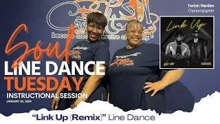 Soul Line Dance Tuesday LIVE!  - “Link Up (Remix) Line Dance Instructional (Ne-Yo / Fabolous)