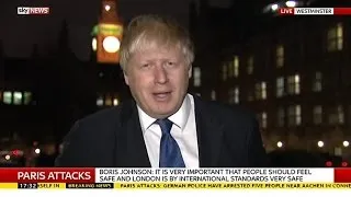 Boris Johnson Sings The French National Anthem