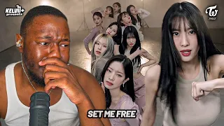 TWICE SET ME FREE Choreography MOVING My Bias?! 😅