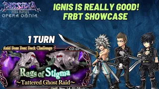 DFFOO [GL] Rags of Stigma Raid: Ignis FRBT Showcase: Ignis is great DPS!