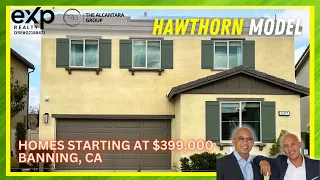 HOMES STARTING AT $399,000 | ATWELL MASTER PLAN COMMUNITY | SOUTHCREEK - HAWTHORN MODEL | BANNING CA