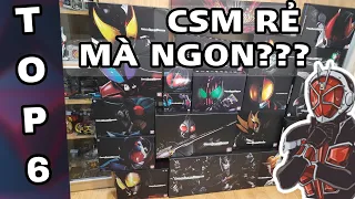Top 6 Món CSM Giá "Bình Dân" Nhưng Cực Vjp Cho Fan Kamen Rider.
