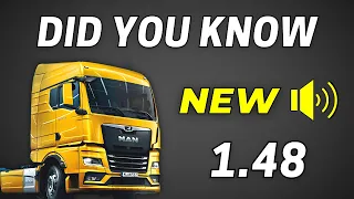 12 Changes in ETS2/ATS 1.48 You Probably Did Not Know | New Update: Open Beta