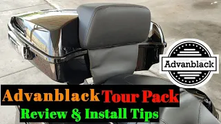 Advanblack Tour Pack Review and Install Tips on My 2020 Road Glide