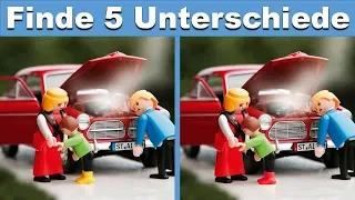 ECHT KRASS - Finde Den Unterschied - Bilderrätsel - 50 Fehler in 10 Bildern