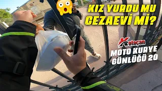 Bu nasıl yurt? | Kız Yurduna Sipariş Götürdüm | Kolaçan Moto Kurye Günlüğü 20