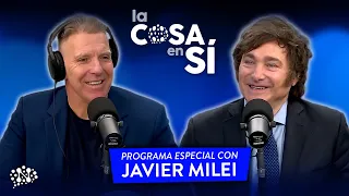 Javier Milei con Alejandro Fantino - Programa Especial | La Cosa en Sí - 14/08